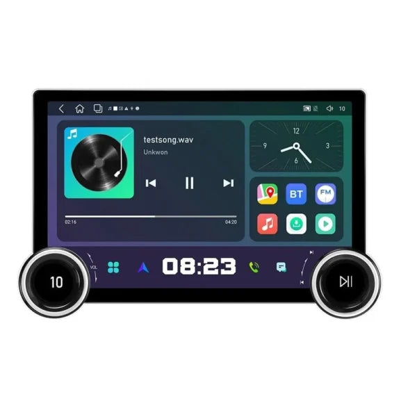 Gemstone (Orignal) 10.1″ 2K QLED Android Car Stereo 4GB RAM, 64GB Storage, Wireless Apple CarPlay & Android Auto