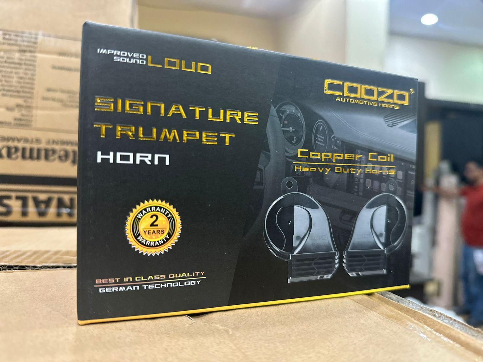 Coozo Trumpet Dual Horn