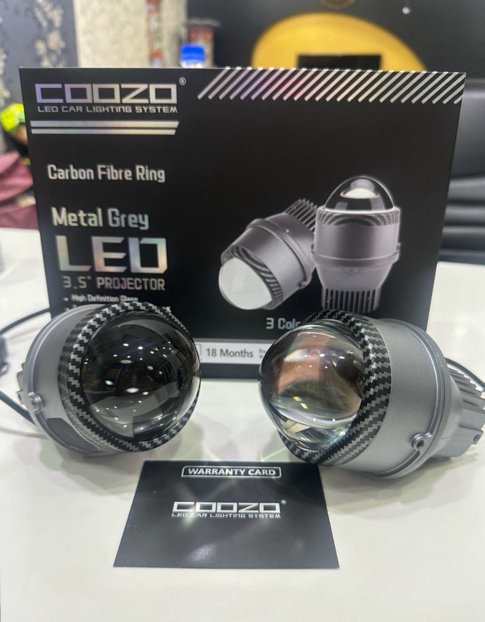 COOZO TRI COLOUR PROJECTOR "3" INCH